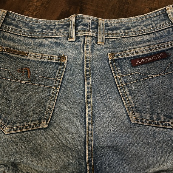 Vintage Jordache Jean Shorts Waist 14” Small - Picture 3 of 5